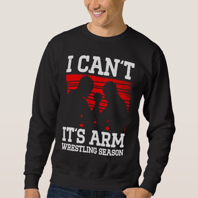 Sweatshirt Arm Wrestling For Arm Wrestler Wrestling Athlete C (Devant)