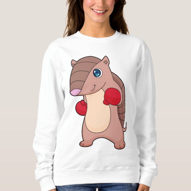 Sweatshirt Armadillo Boxer Gants de boxe (Devant)