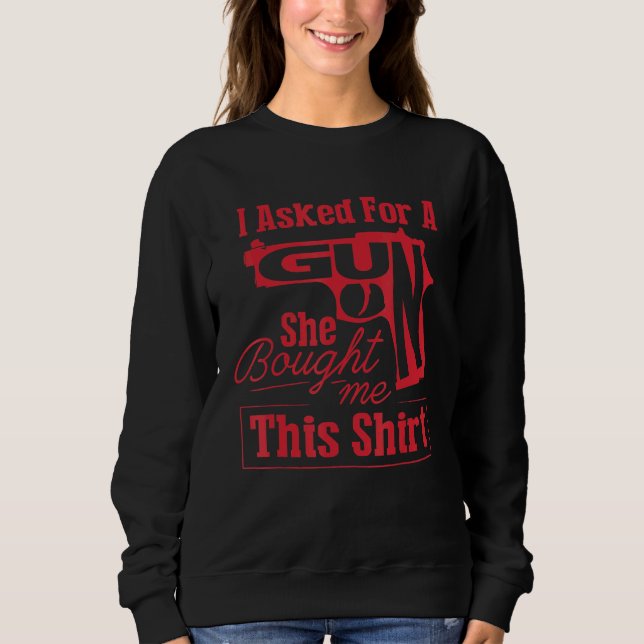 Sweatshirt Arme À Feu Pour Homme Gun Gun (Devant)