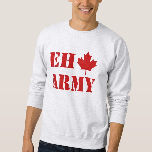 Sweatshirt Armée du Canada Eh (Devant)