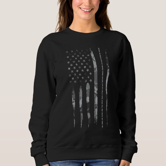 Sweatshirt Armes À Feu Avant Que Vous Ne Tombiez Dans Ma Mais (Devant)