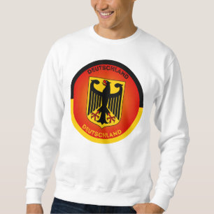 Sweatshirt Armoiries d'Allemagne en forme de cercle
