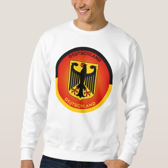Sweatshirt Armoiries d'Allemagne en forme de cercle (Devant)