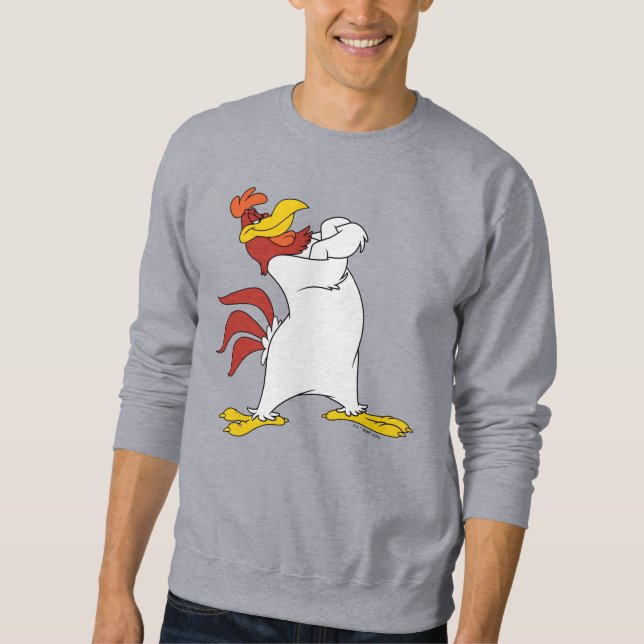 Sweatshirt Armoiries de Foghorn Leghorn franchies (Devant)