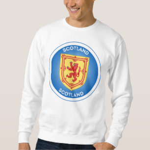 Sweatshirt Armoiries de l'Écosse Forme du cercle