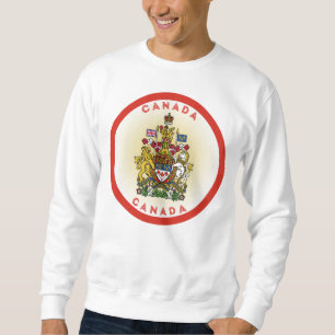 Sweatshirt Armoiries du Canada Forme du cercle