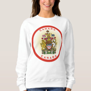 Sweatshirt Armoiries du Canada Forme du cercle