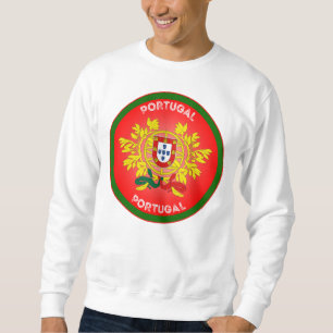 Sweatshirt Armoiries du Portugal de forme circulaire 