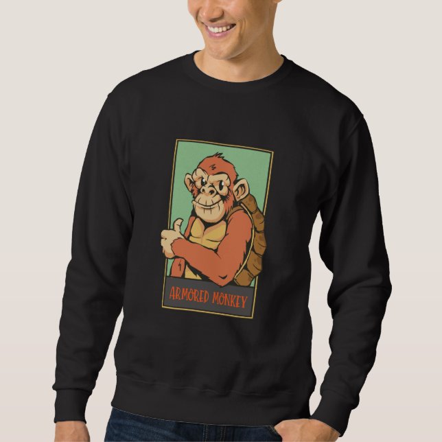 Sweatshirt armored monkey (Devant)