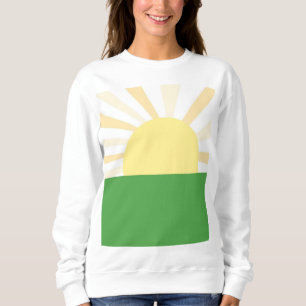 Sweatshirt art abstrait moderne