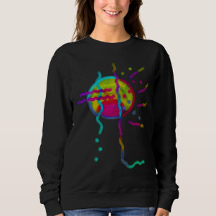Sweatshirt Art Abstrait solaire coloré