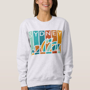 Sweatshirt Art Abstrait Sydney Opera House Australie