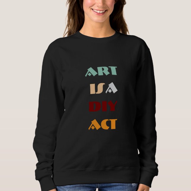 Sweatshirt Art Act (Devant)