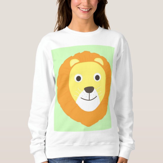 Sweatshirt art du lion (Devant)