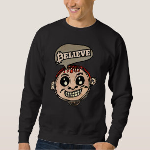 Sweatshirt Art Fun Crypto Belipto Pour CryptoCurrency Trader
