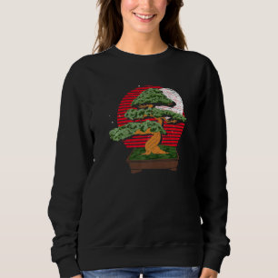 Sweatshirt Art japonais esthétique Japon Culture Retro Bonsai