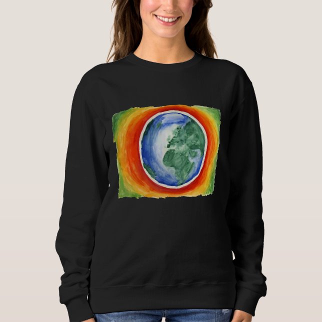 Sweatshirt Art jour des terres (Devant)