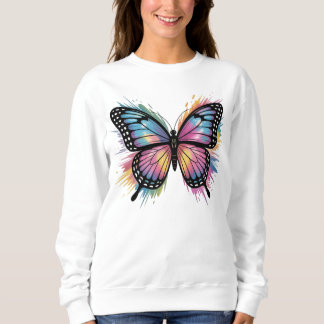 Sweatshirt Art Papillon Vibrant : Audacieux et Beau