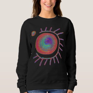 Sweatshirt Art portable Abstrait original