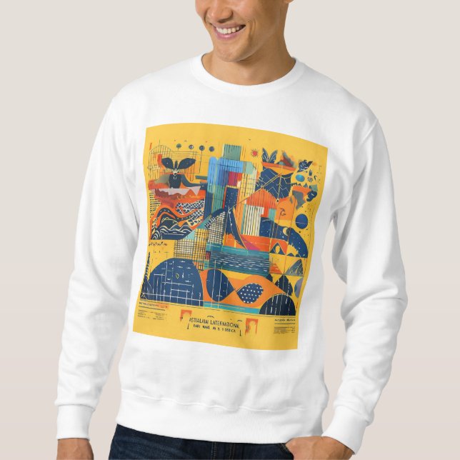 Sweatshirt Art unique (Devant)