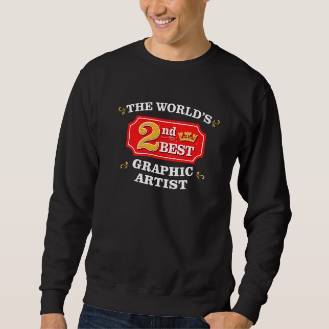 Sweatshirt Artiste Graphique Appréciation Travail Plaisanteri (Devant)