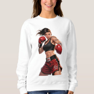 Sweatshirt Arts martiaux de boxe thaïlandaise Muay Thai