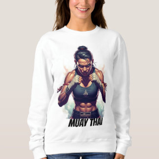 Sweatshirt Arts martiaux de boxe thaïlandaise Muay Thai