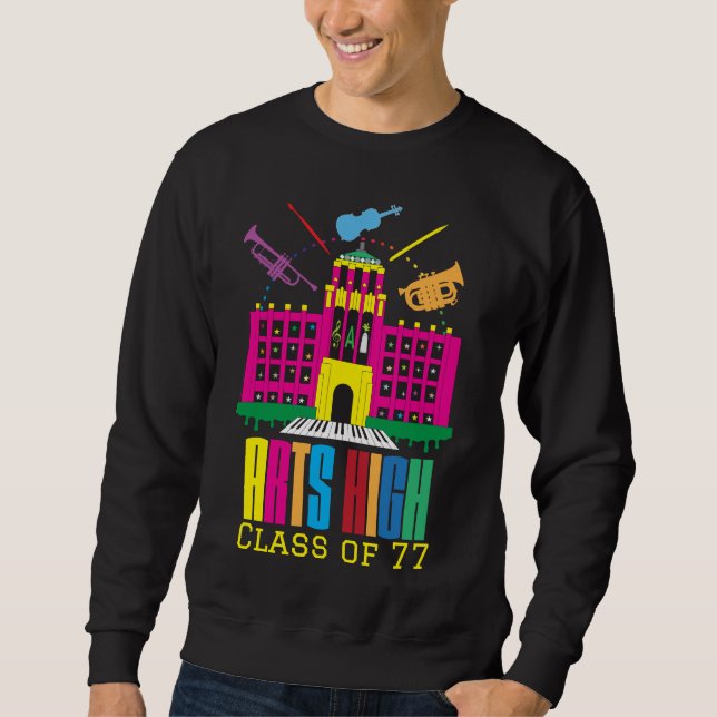 Sweatshirt Arts personnalisables High School Creative Buildin (Devant)