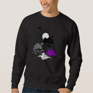 Sweatshirt Asexué Pride Japonaise Sun LGBTQ Ace Sky LGBT Asex