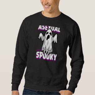 Sweatshirt Asexuel Et Éffrayant Ghost Ace Ghost Halloween