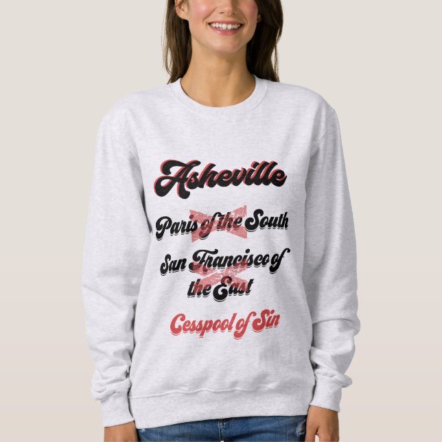 Sweatshirt Asheville - Cloaque du Péché (Devant)