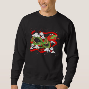 Sweatshirt Asie Culture chinoise Animal Imaginaire Créature M