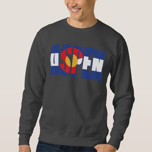 Sweatshirt Aspen Colorado (Devant)