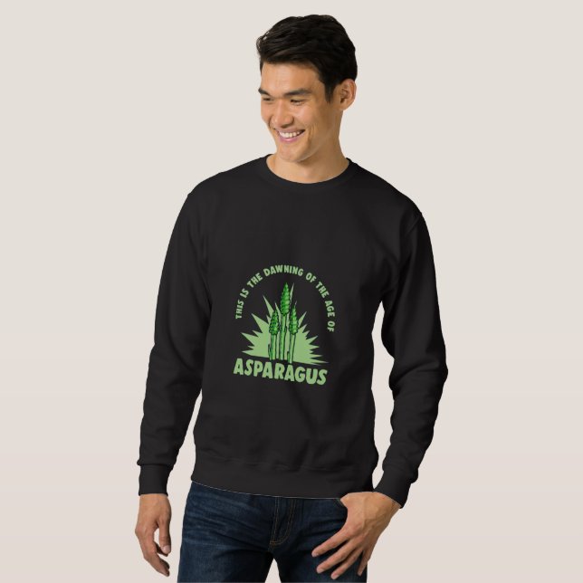 Sweatshirt Asperges (Devant entier)