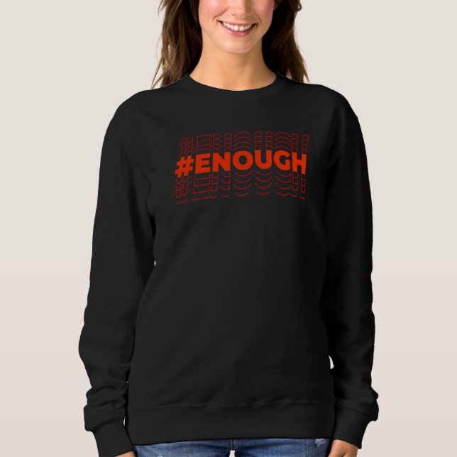 Sweatshirt Assez d'orange 10 (Devant)