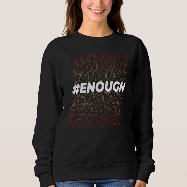 Sweatshirt Assez d'orange 2 (Devant)