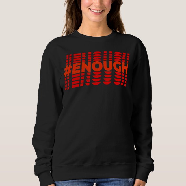 Sweatshirt Assez d'orange 3 (Devant)