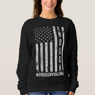 Sweatshirt Assez Fin De La Violence Des Armes À Feu Non Viole