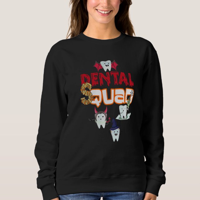 Sweatshirt Assistant Dentaire Équipe De Dentiste Dents Dent H (Devant)