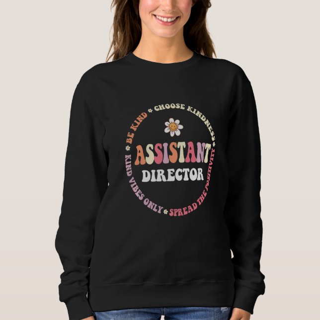 Sweatshirt Assistant Director Appreciation Week Theater Nursi (Devant)