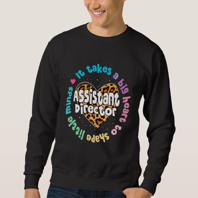 Sweatshirt Assistant Director Appreciation Week Theater Nursi (Devant)