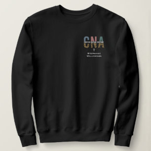 Sweatshirt Assistant infirmier certifié CNA personnalisé