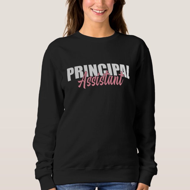 Sweatshirt Assistant principal Arc en arc-en-arc Titre du tra (Devant)