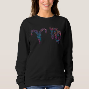 Sweatshirt Astrologie Horoscope Signes Zodiaques Béliers et V