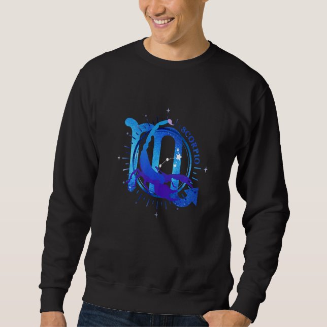 Sweatshirt Astrologie Signe du zodiaque Horoscope Scorpion  S (Devant)