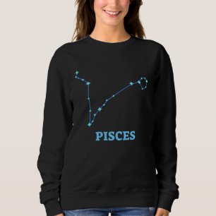 Sweatshirt Astrologie Signe du zodiaque Poissons Horoscope Co