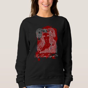 Sweatshirt Astrologie Zodiac Horoscope Ma Lune Symbole : Béli