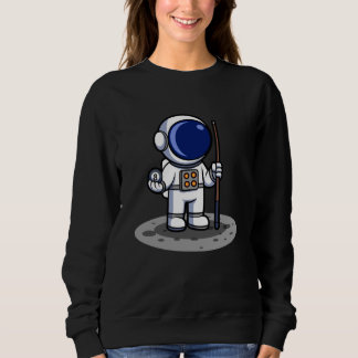 Sweatshirt Astronaut Billiards Adventure
