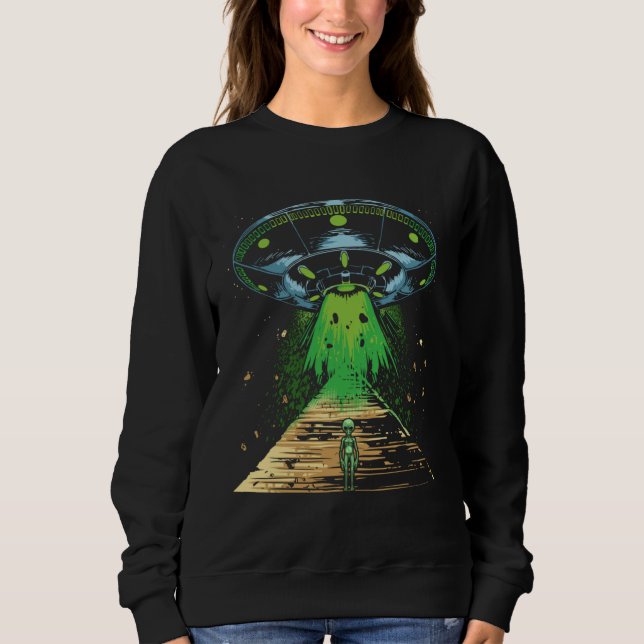 Sweatshirt Astronaut Egyptian Alien Extraterrestrial Egypt Py (Devant)