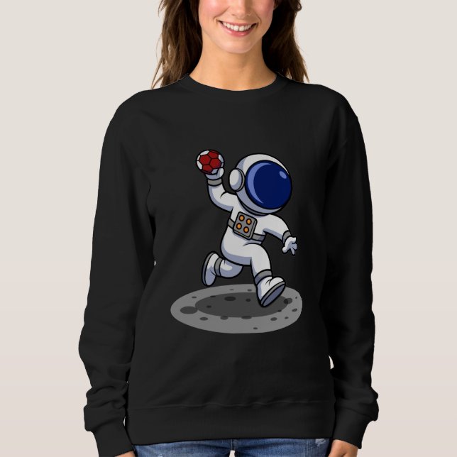 Sweatshirt Astronaut Handball Adventure (Devant)